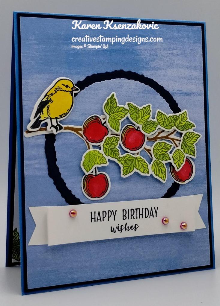 Stampin' Up! Seasonal Branches Birthday Wishes 3 creativestampingdesigns.com