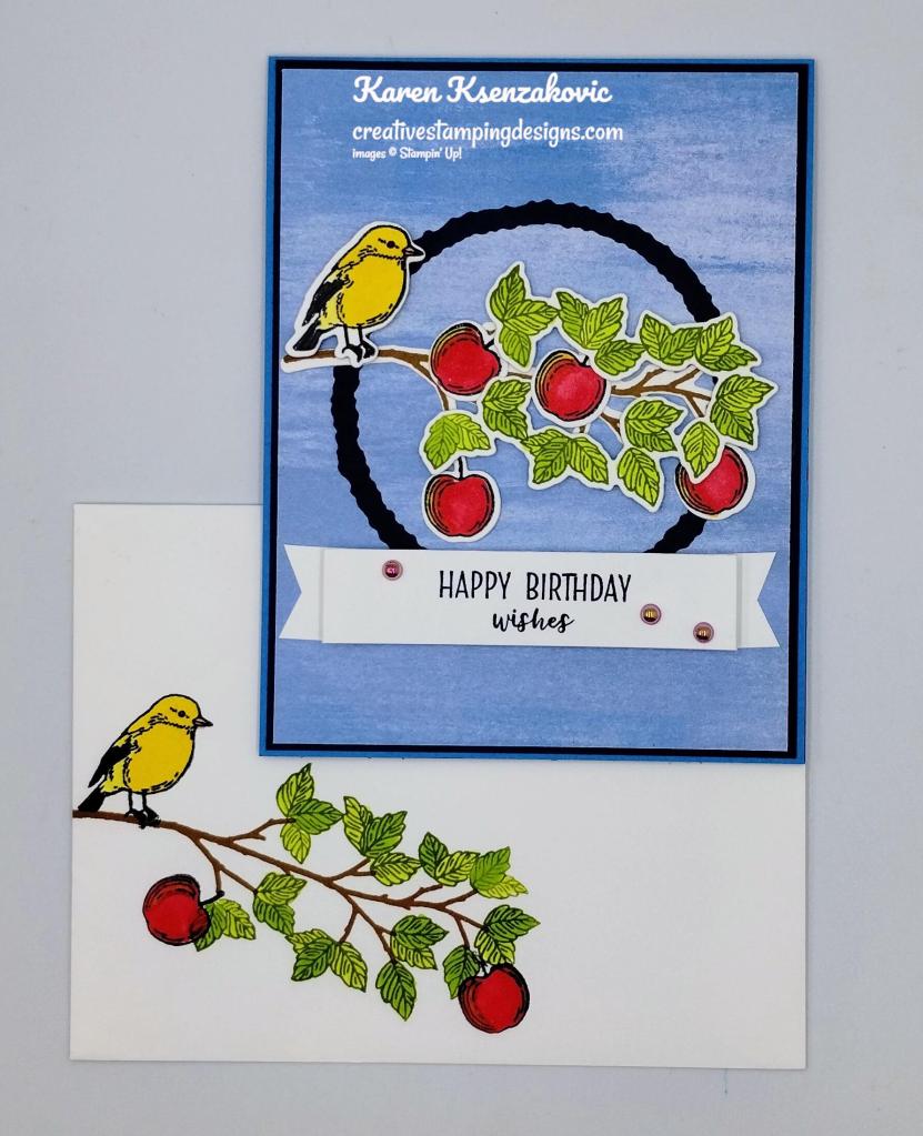 Stampin' Up! Seasonal Branches Birthday Wishes 6 creativestampingdesigns.com