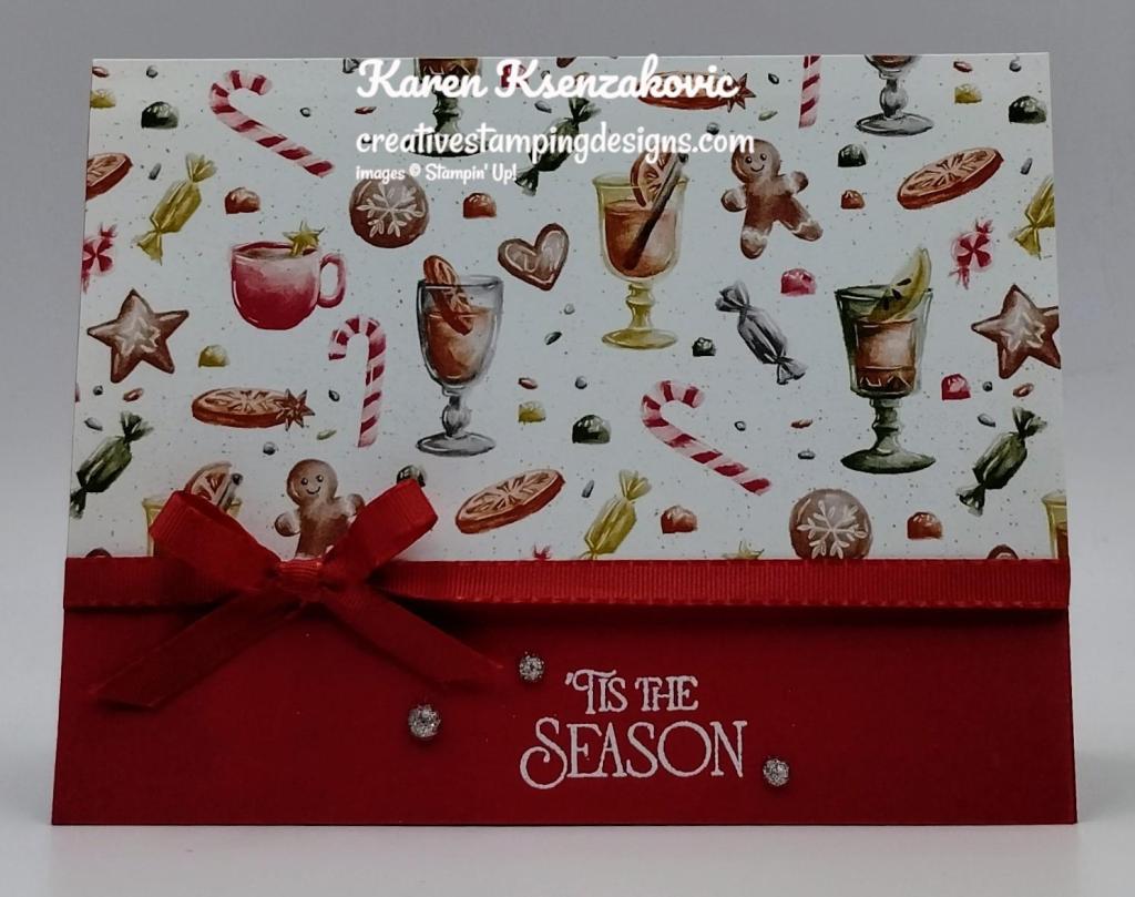 Stampin' Up! Brightest Glow CAS 2 creativestampingdesigns.com