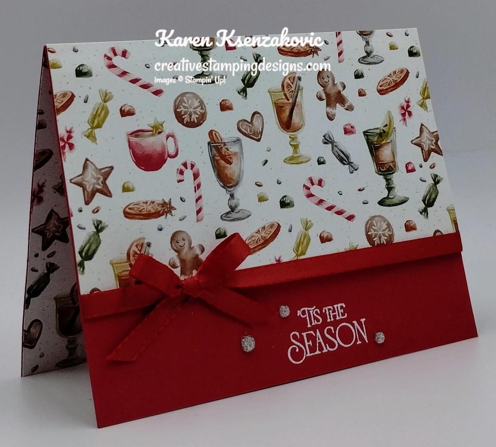 Stampin' Up! Brightest Glow CAS 4 creativestampingdesigns.com