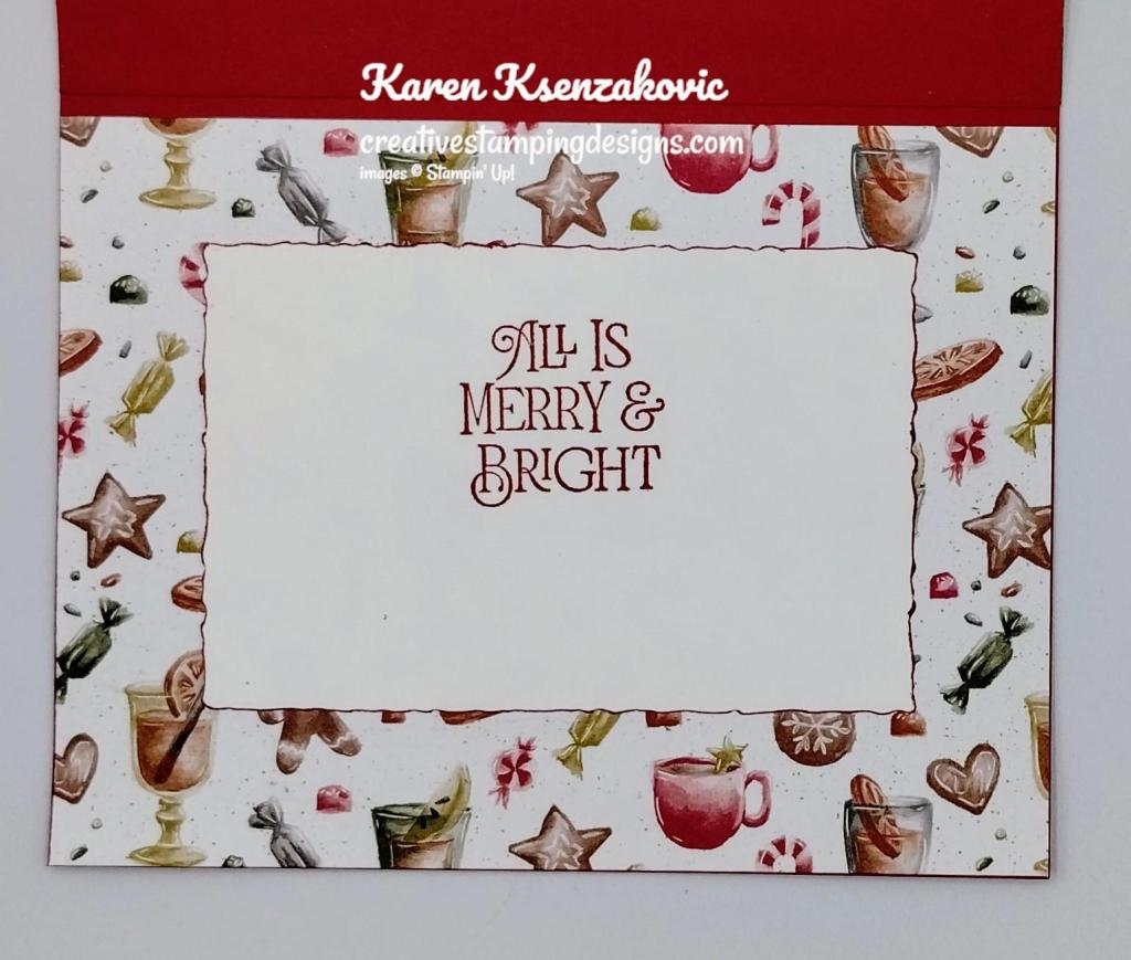 Stampin' Up! Brightest Glow CAS 5 creativestampingdesigns.com