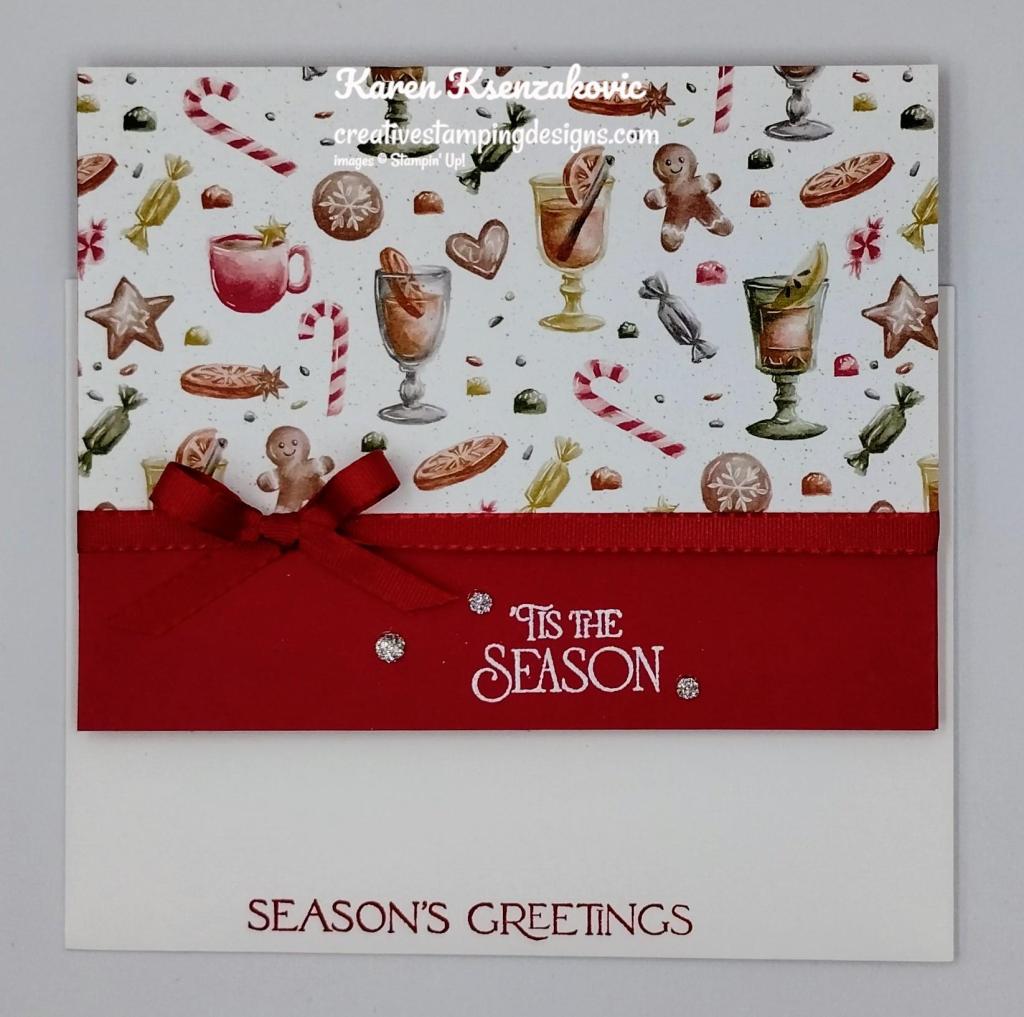 Stampin' Up! Brightest Glow CAS 6 creativestampingdesigns.com