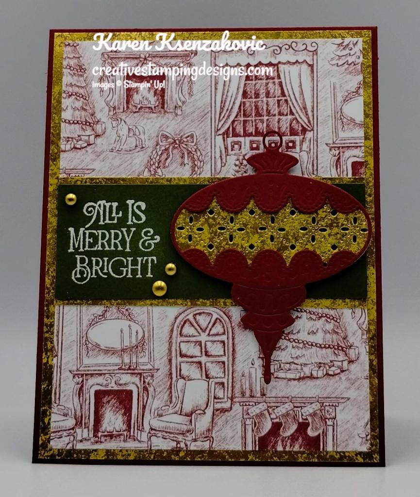 Stampin' Up! Brightest Glow Traditions of St. Nick 2 creativestampingdesigns.com