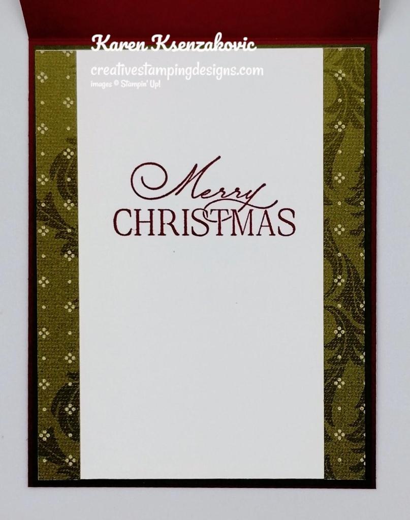 Stampin' Up! Brightest Glow Traditions of St. Nick 5 creativestampingdesigns.com