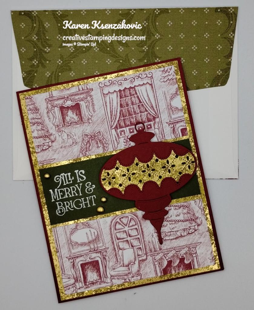 Stampin' Up! Brightest Glow Traditions of St. Nick 7 creativestampingdesigns.com