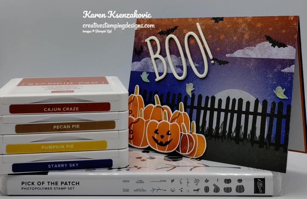 Stampin' Up! {ick of The Patch Halloween 1 creativestampingdesigns.com