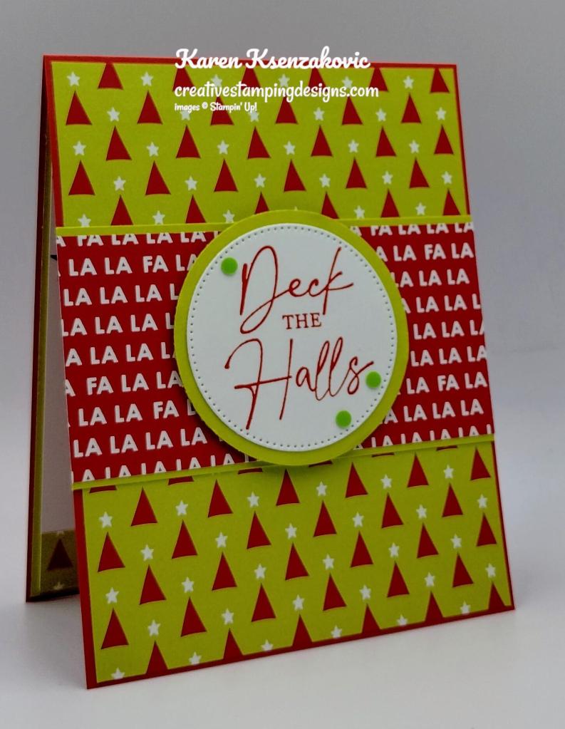 Stampin' Up! Christmas Classics CAS 3 creativestampingdesigns.com