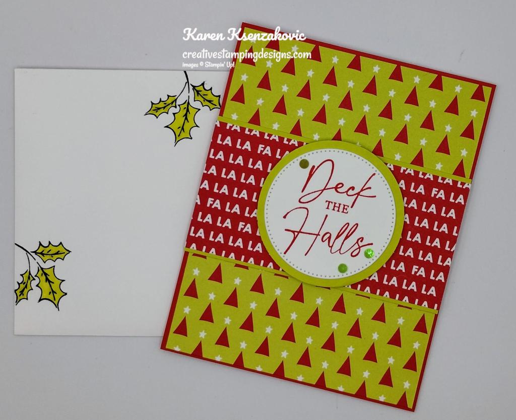 Stampin' Up! Christmas Classics CAS 6 creativestampingdesigns.com