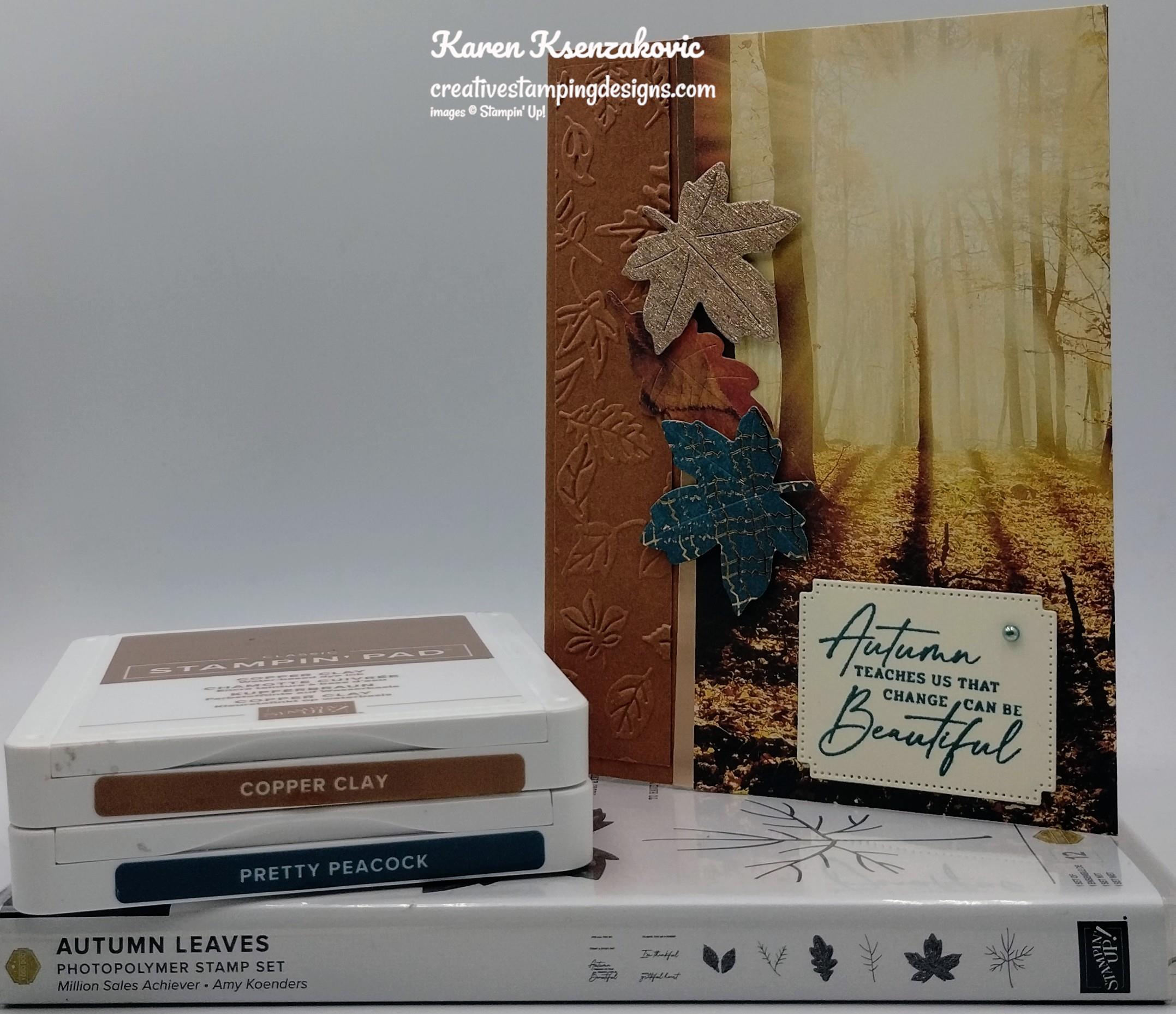 Stampin’ Up! Autumn Leaves | Creative Stamping Designs