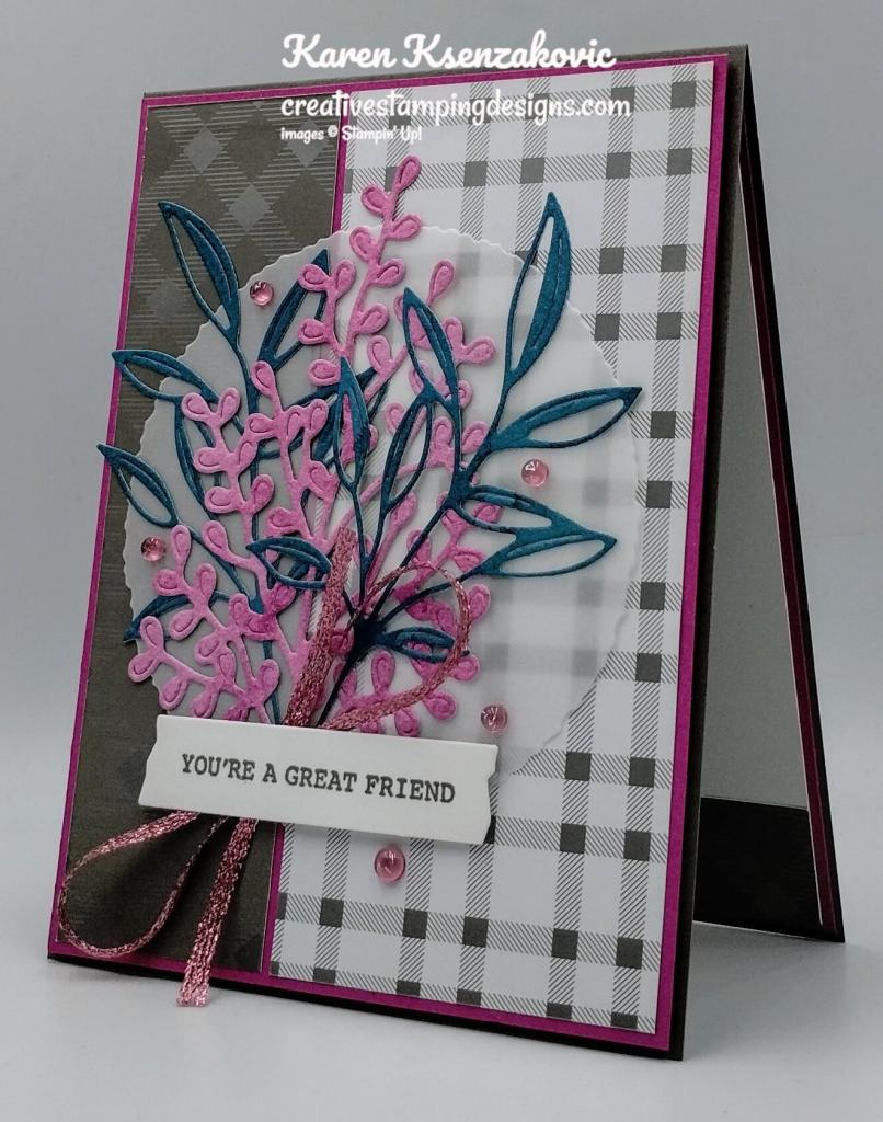 Stampin' Up! Gorgeously Made Friendship 4 creativestampingdesigns.com