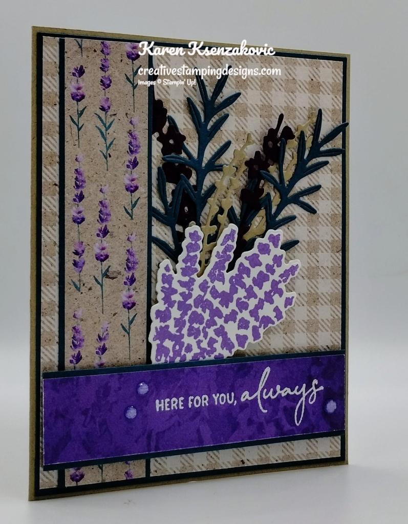 Stampin' Up! Painted Lavender Thank You 3 creativestampingdesigns.com