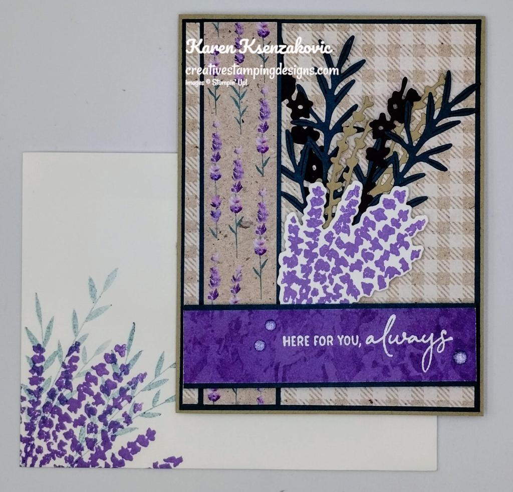 Stampin' Up! Painted Lavender Thank You 6 creativestampingdesigns.com