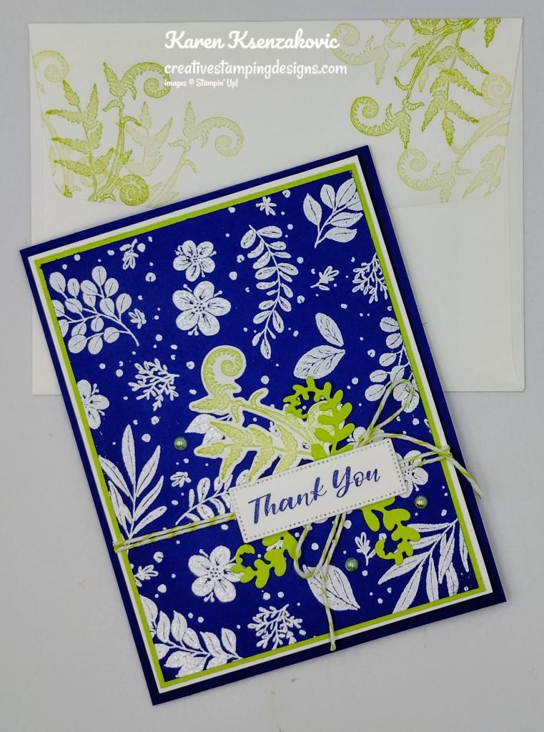 Stampin' Up! Botanical Beauty Fern 7 creativestampingdesigns.com