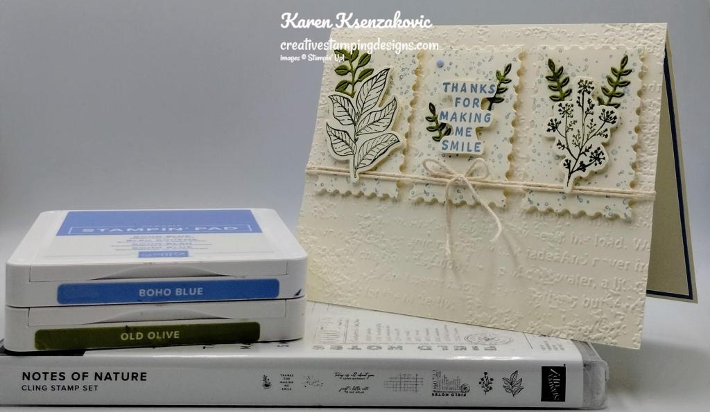 Stampin' Up! Notes of Nature Neutral 1 creativestampingdesigns.com