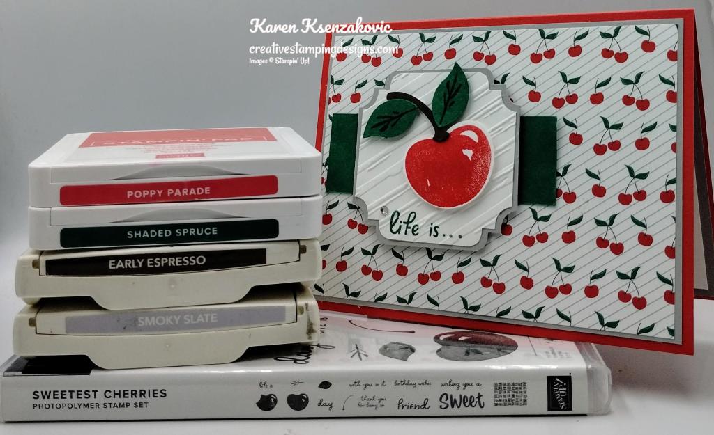 Stampin' Up! Sweetest Cherries 1 creativestampingdesigns.com