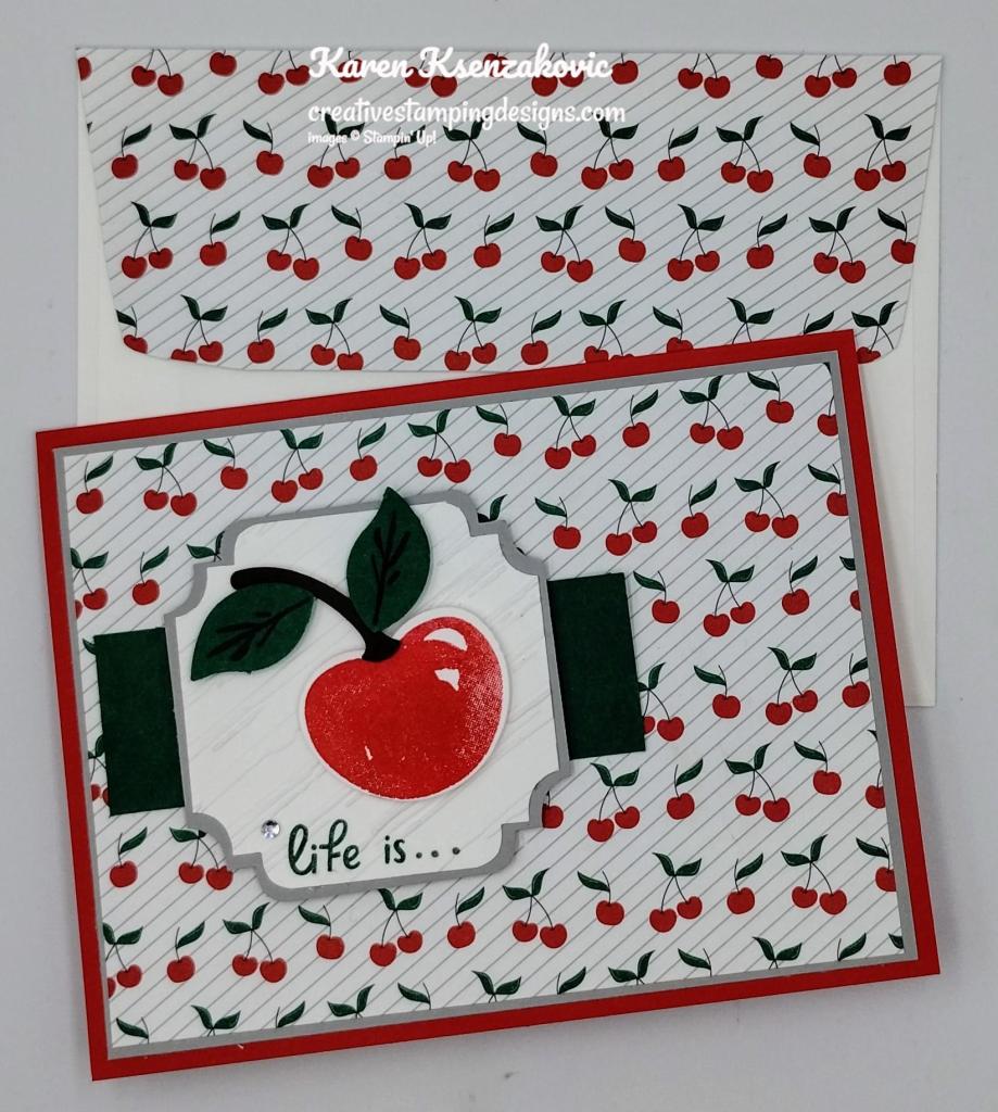 Stampin' Up! Sweetest Cherries 7 creativestampingdesigns.com