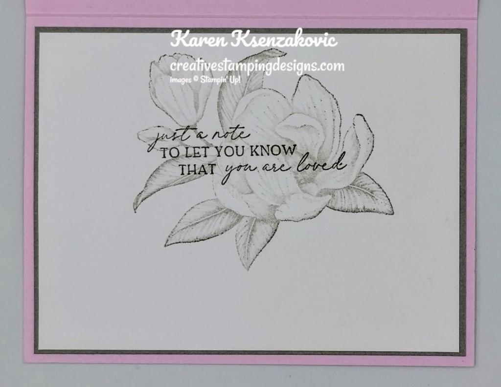 Stampin' Up! Magnolia Mood in Pink 5 creativestampingdesigns.com