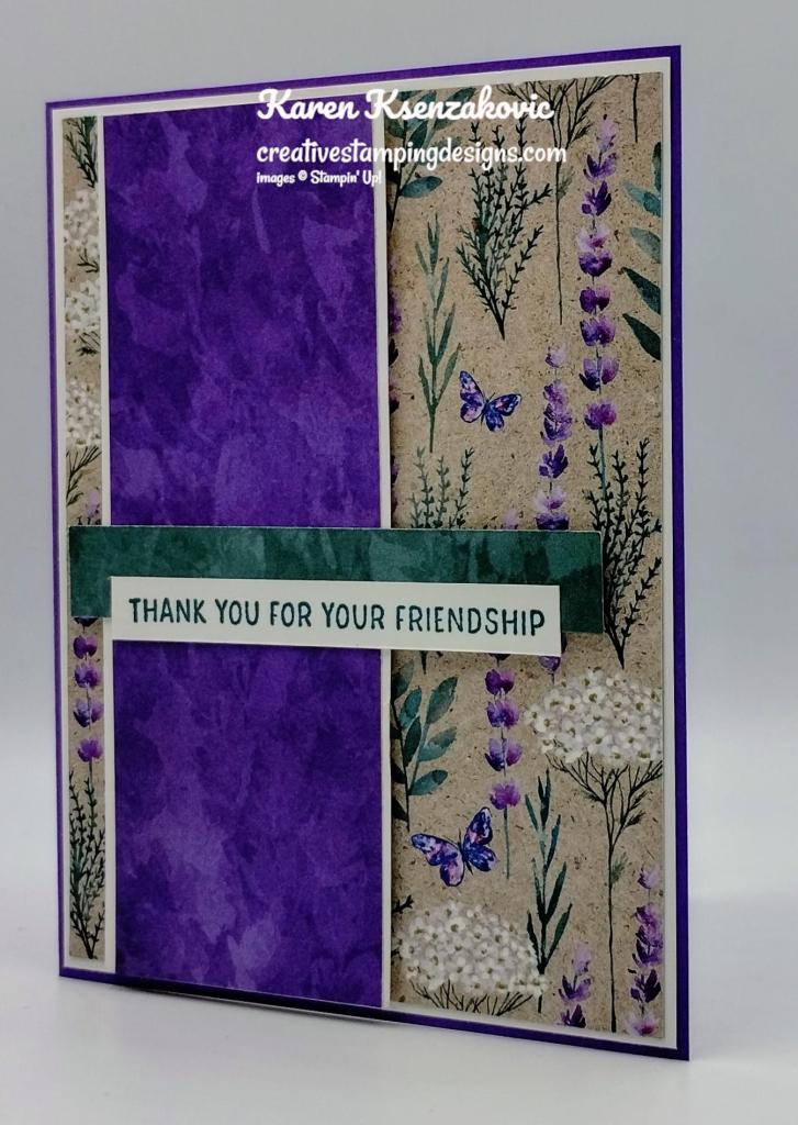 Stampin' Up! Perennial Postage CAS 4 creativestampingdesigns.com