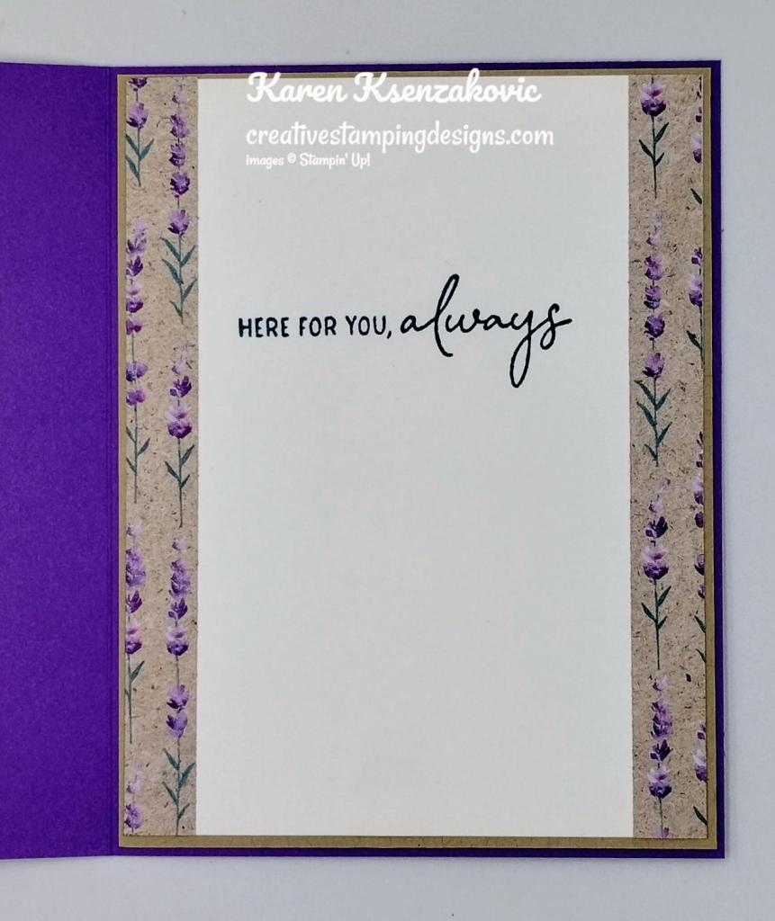 Stampin' Up! Perennial Postage CAS 5 creativestampingdesigns.com