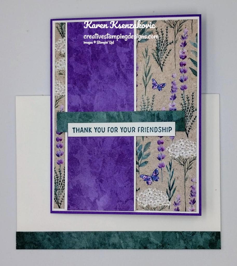 Stampin' Up! Perennial Postage CAS 6 creativestampingdesigns.com