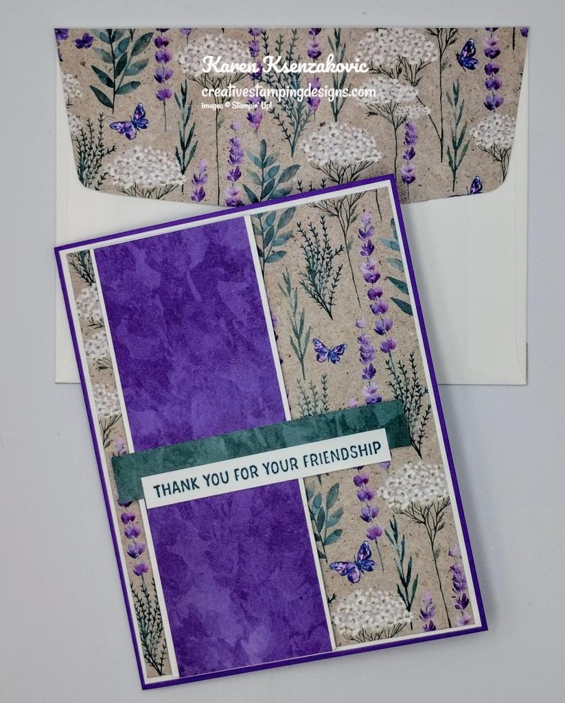 Stampin' Up! Perennial Postage CAS 7 creativestampingdesigns.com