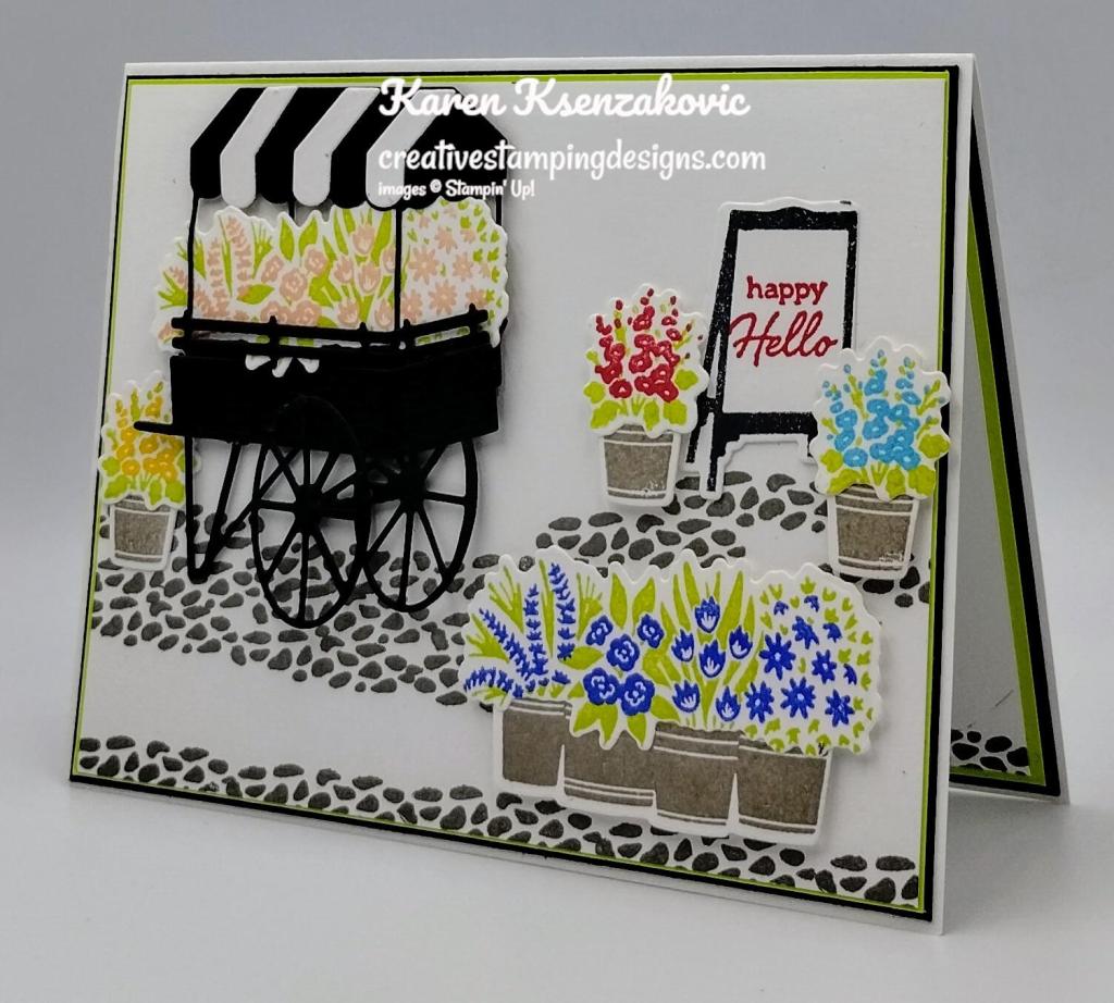 Stampin' Up! Flower Cart 4 creativestampingdesigns.com