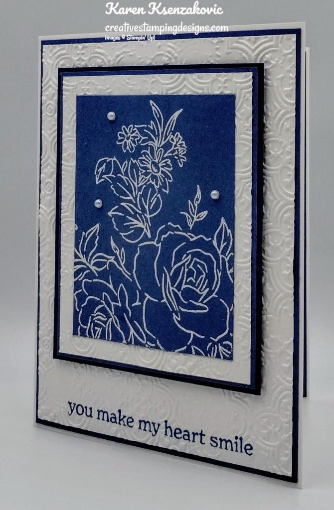 Stampin' Up! Layers Of Beauty CAS 4 creativestampingdesigns.com