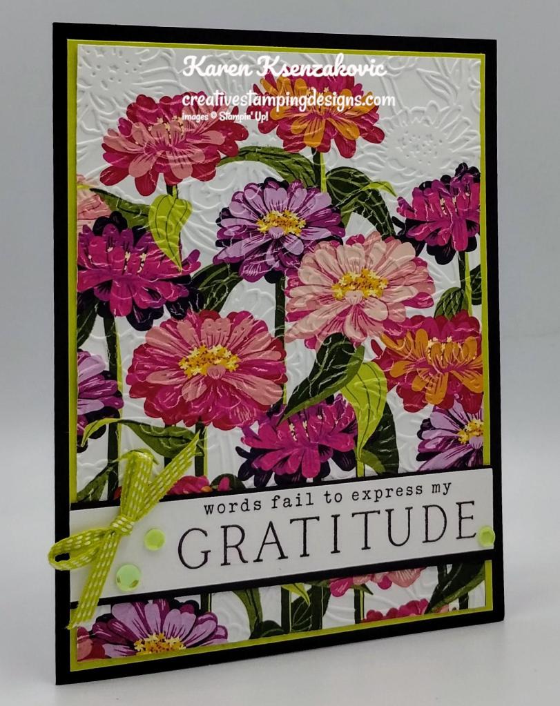 Stampin' Up! Simply Zinnia CAS 4 creativestampingdesigns.com