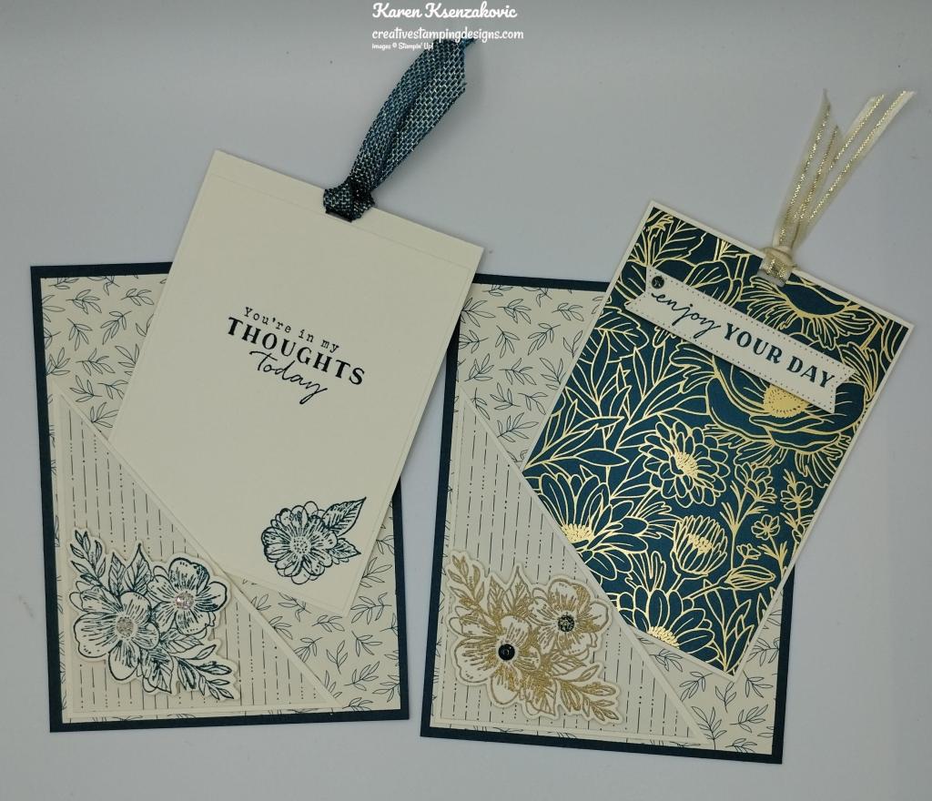 Stampin' Up! Thoughtful Expressions Tag Card 4 creativestampingdesigns.com