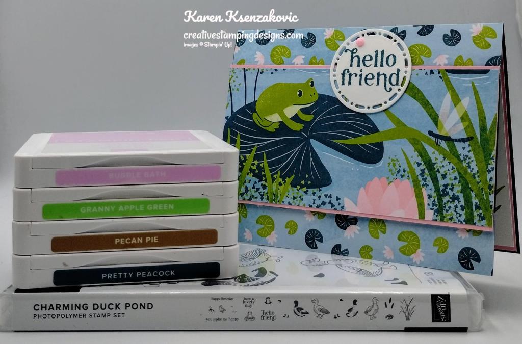 Stampin' Up! charming Duck Pond Friend 1 creativestampingdesigns.com