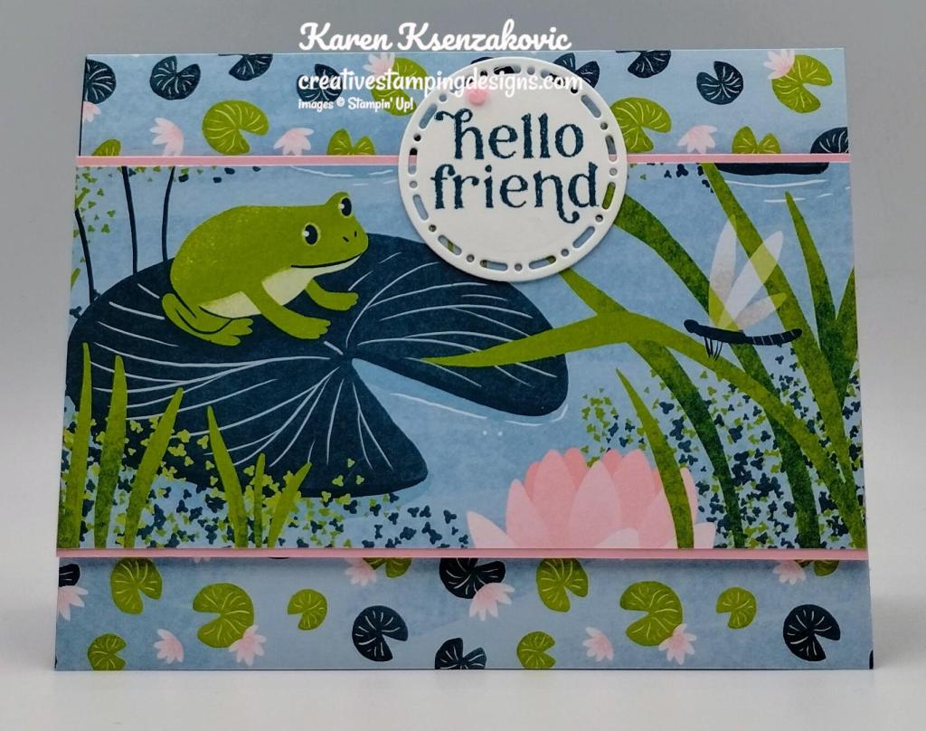 Stampin' Up! charming Duck Pond Friend 2 creativestampingdesigns.com