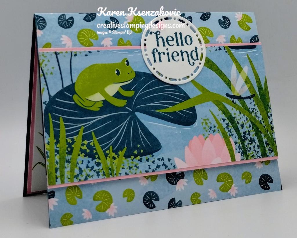 Stampin' Up! charming Duck Pond Friend 3 creativestampingdesigns.com