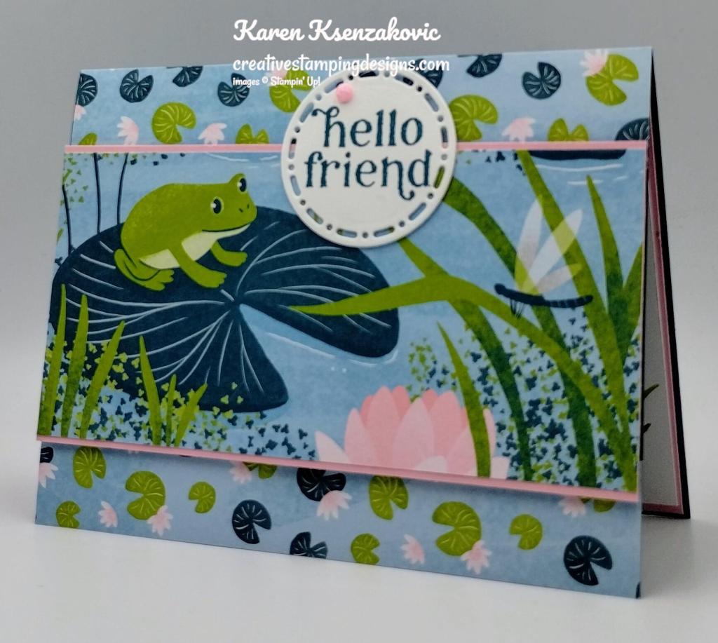 Stampin' Up! charming Duck Pond Friend 4 creativestampingdesigns.com