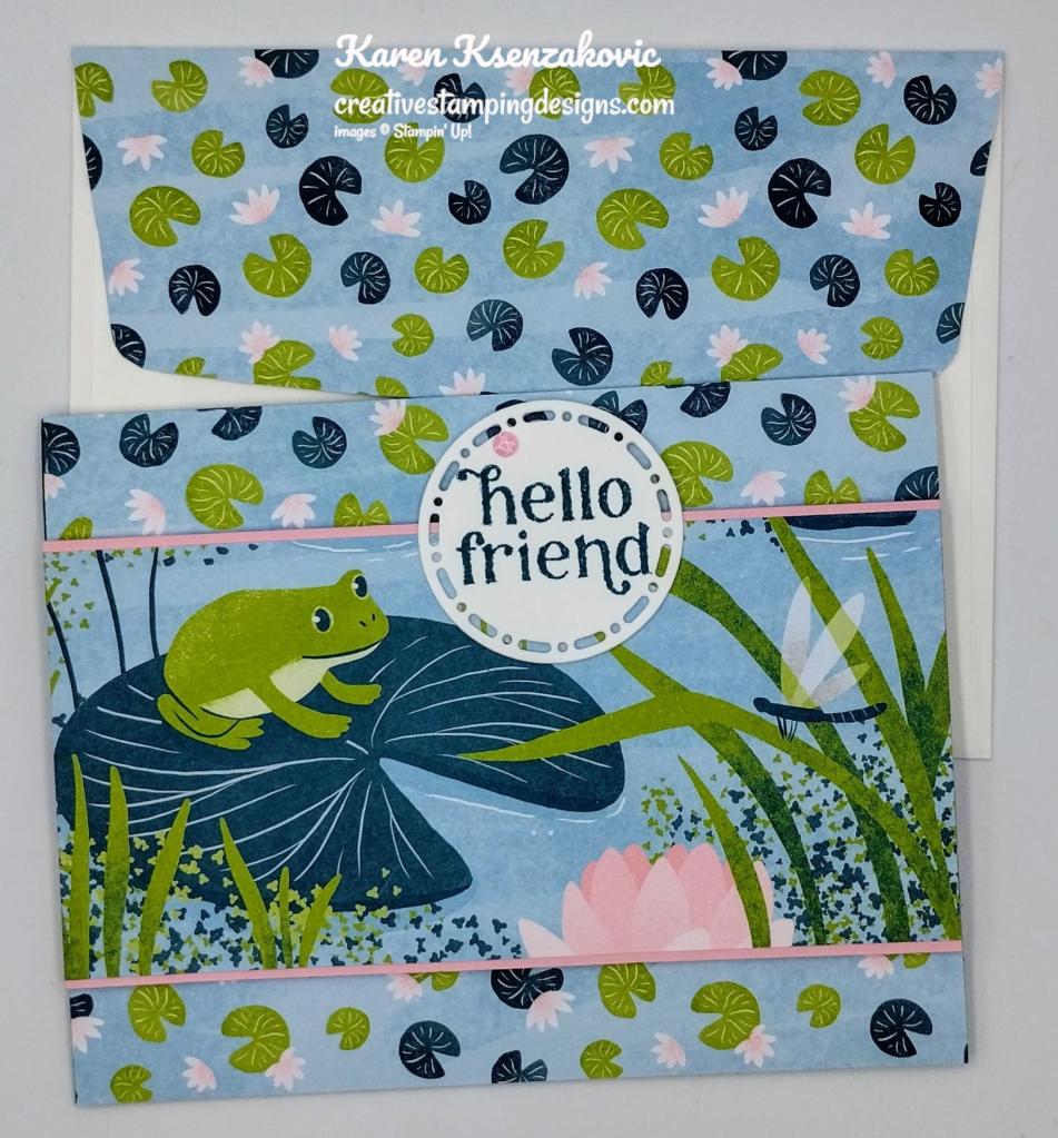 Stampin' Up! charming Duck Pond Friend 7 creativestampingdesigns.com