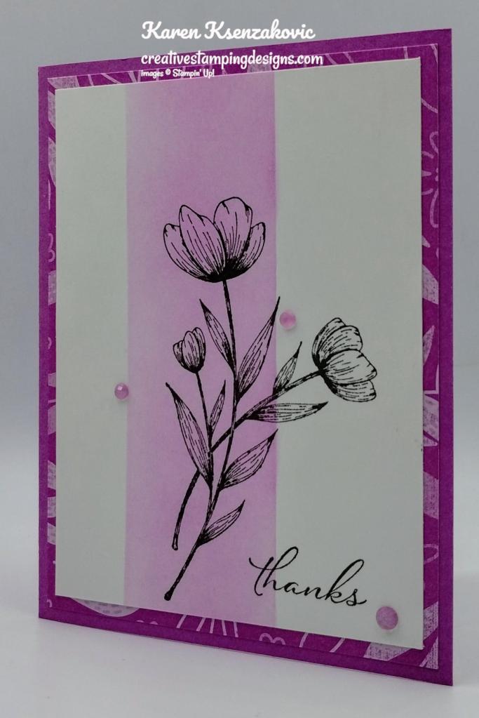Stampin' Up! Spotlight On Nature CAS 4 creativestampingdesigns.com