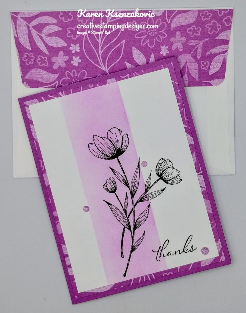Stampin' Up! Spotlight On Nature CAS 7 creativestampingdesigns.com