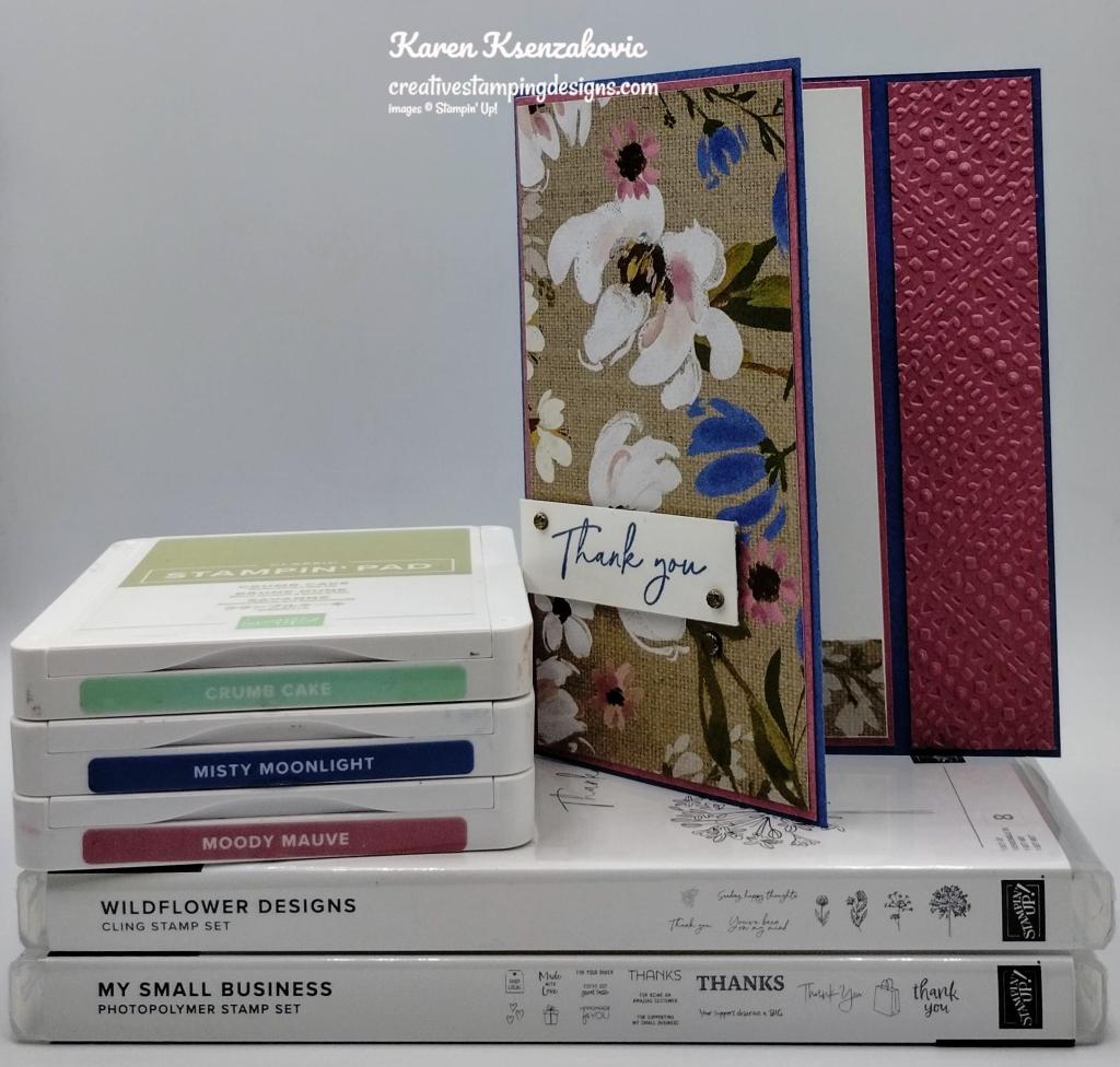 Stampin' Up! Wildflower Designs Fun Fold 1 creativestampingdesigns.com