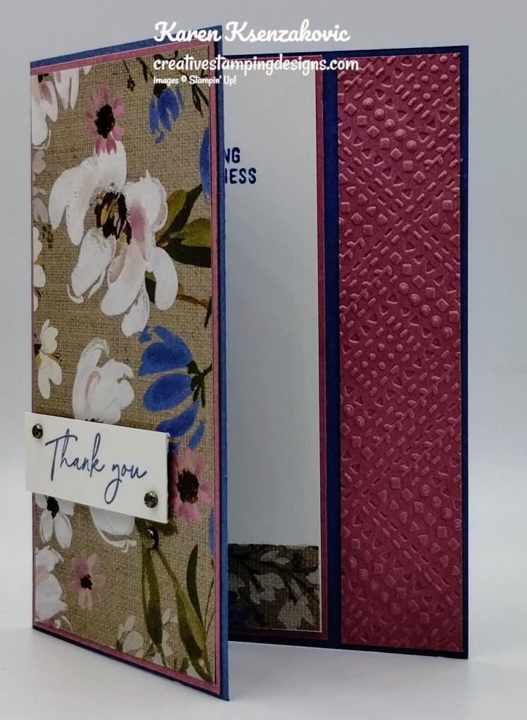 Stampin' Up! Wildflower Designs Fun Fold 4 creativestampingdesigns.com