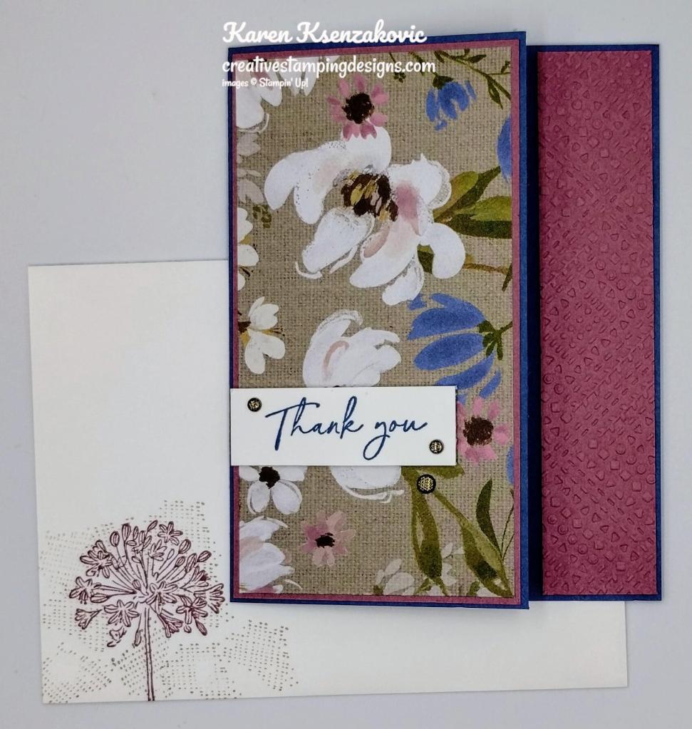 Stampin' Up! Wildflower Designs Fun Fold 6 creativestampingdesigns.com