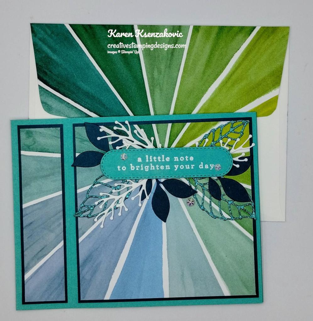 Stampin' Up! Changing Leaves Fun Fold 7 creativestampingdesigns.com