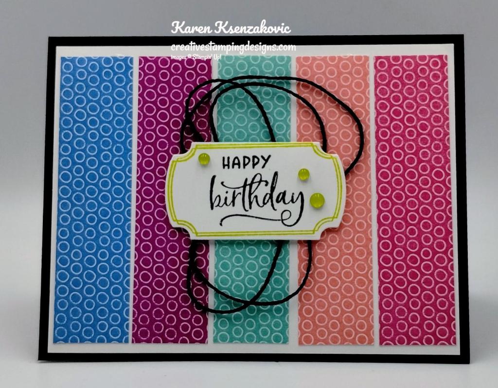 Stampin' Up! Labeled With Love Birthday 2 creativestampingdesigns.com