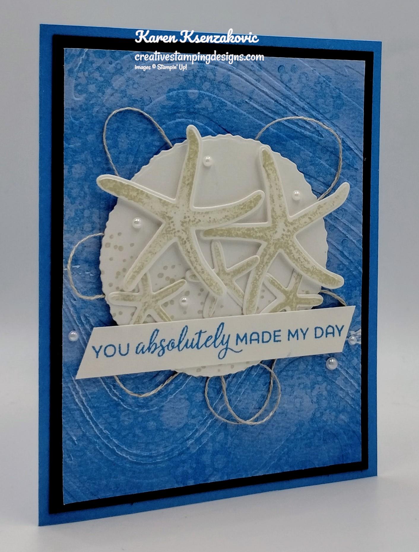 Stampin' Up! Seaside Wishes for The Card Concepts | Creative