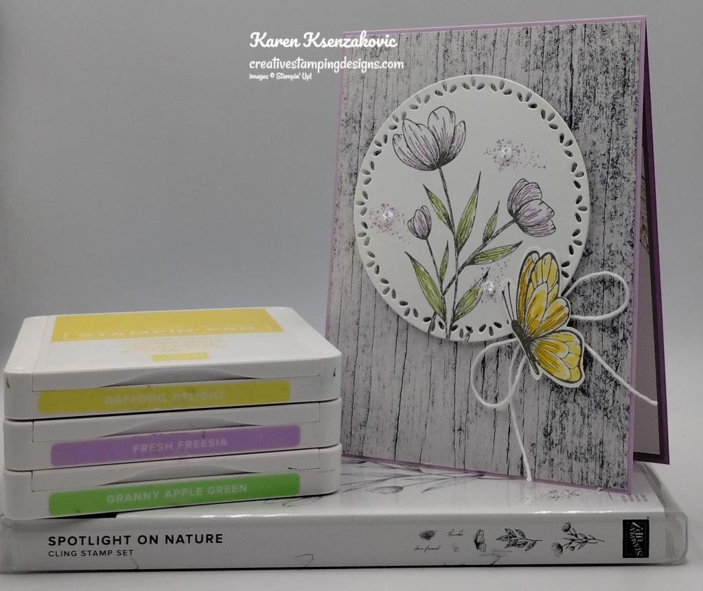 Stampin' Up! Spotlight On Nature Thanks 1 creativestampingdesigns.com