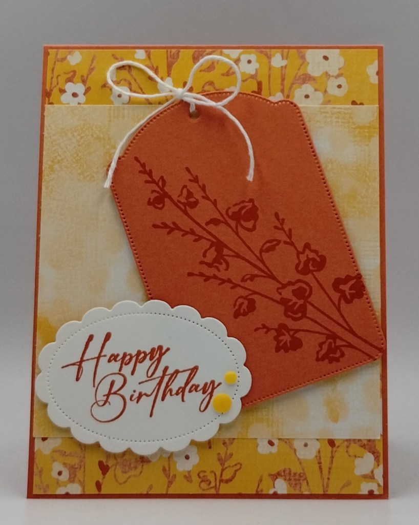Stampin' Up! Unbounded Love Flowers of Beauty Tag 2 creativestampingdesigns.com