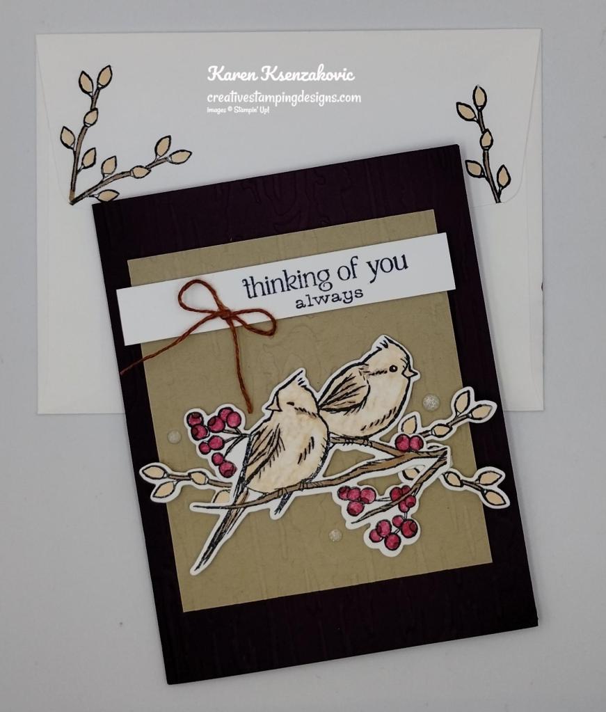 Stampin' Up! Winterly Tree Tops in Blackberry Bliss 7 creativestampingdesigns.com