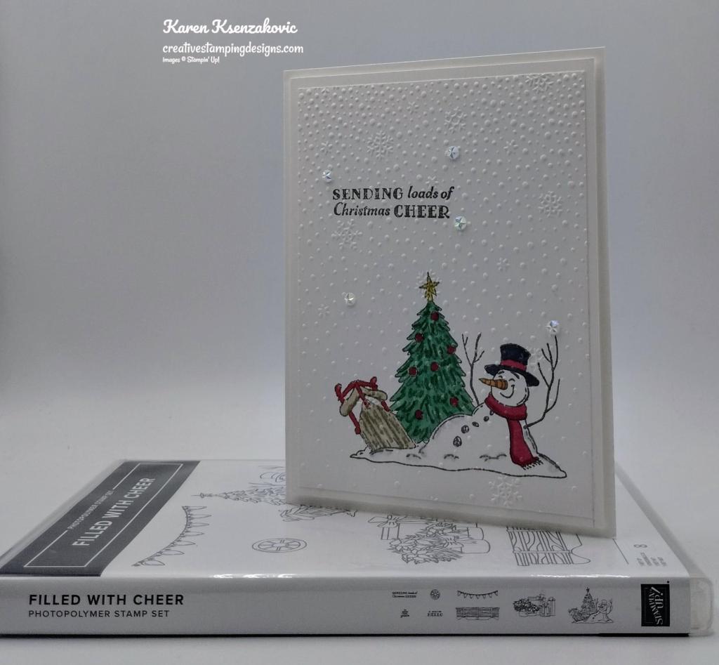 Stampin' Up! Filled with Cheer CAS 1 creativestamingdesigns.com