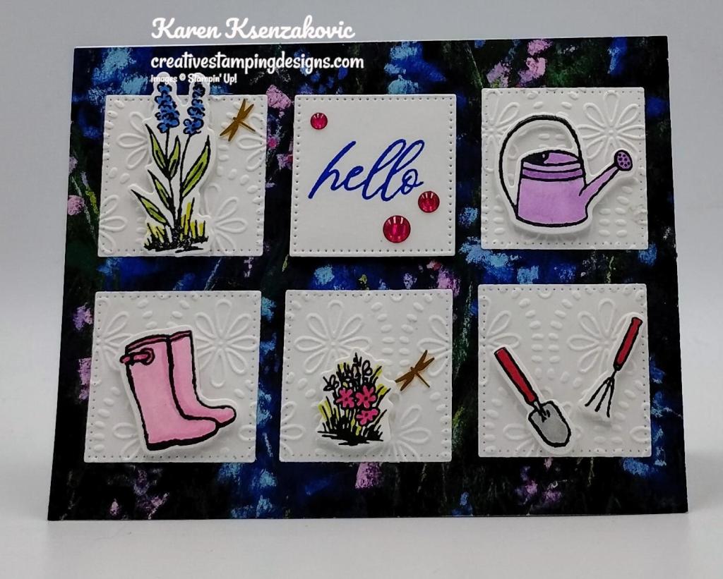 Stampin' Up! Garden Meadow Hello 2 creativestampingdesigns.com