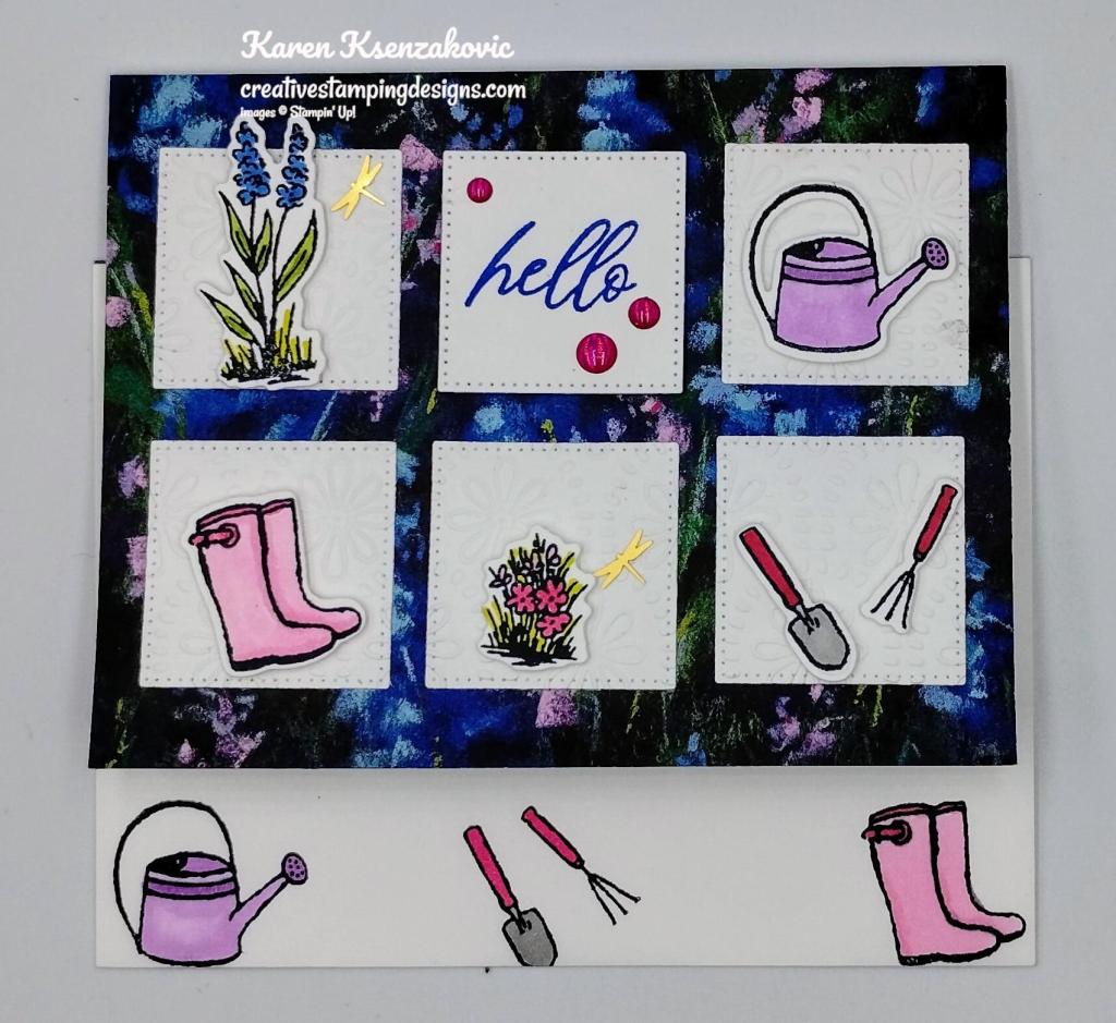 Stampin' Up! Garden Meadow Hello 6 creativestampingdesigns.com