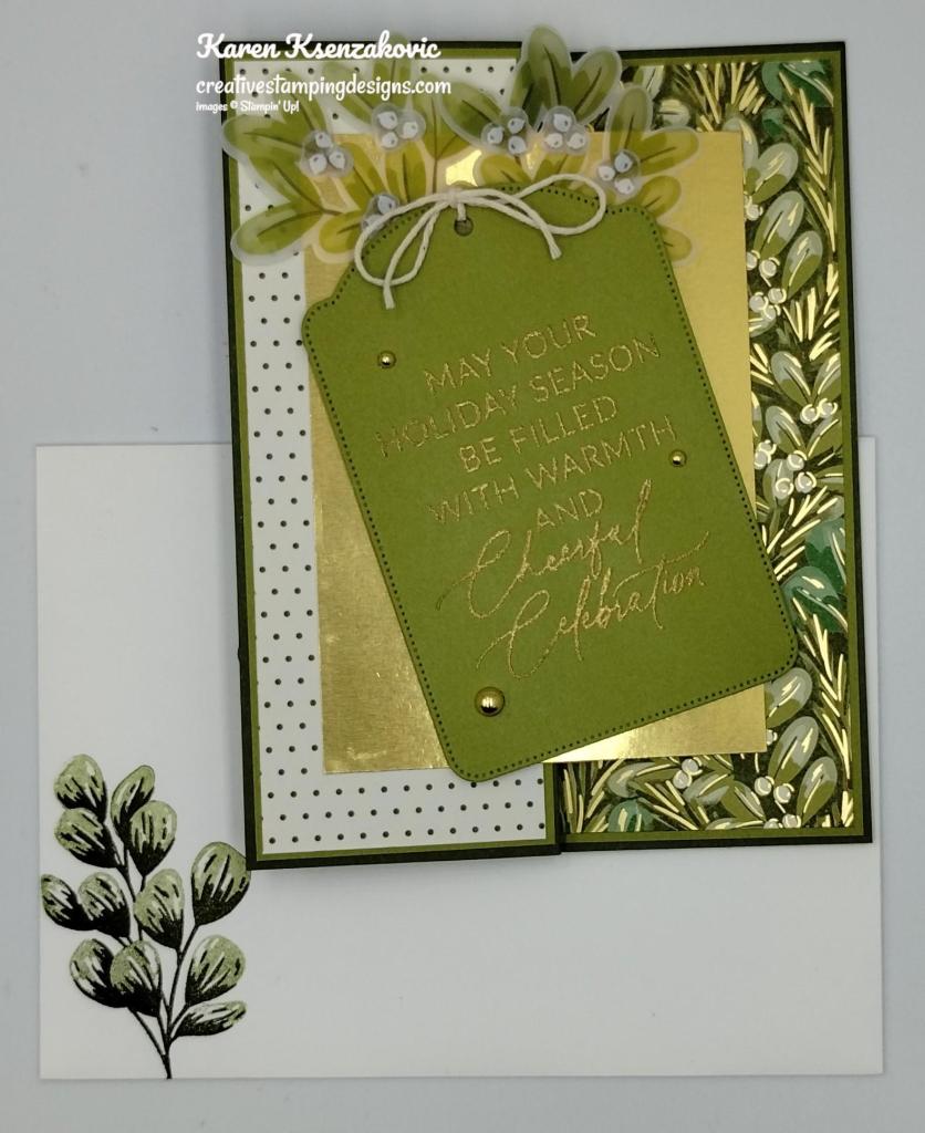 Stampin' Up! Greetings of the Season Fun Fold 6 creativestampingdesigns.com