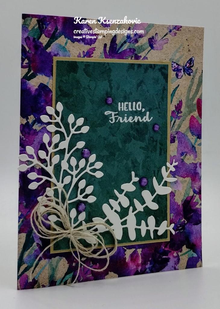 Stampin' Up! Hope You Know friendship 4 creativestampingdesigns.com